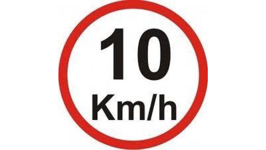 Hastighet 10 km/timme